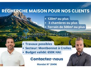 Maison de luxe à vendre à Montbonnot-Saint-Martin : 650 000€ | 120m²