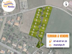 Vente terrain 300 m² Le Gua (17600)