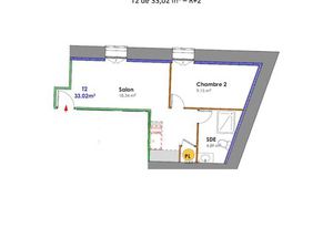 Vente appartement 2 pièces 33 m² Thézan-lès-Béziers (34490)