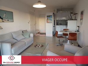 CARQUEIRANNE  VIAGER OCCUPE  Appartement 2 pièces 41 m2 avec garage