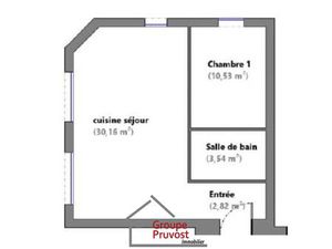 Vente appartement 2 pièces 48 m² Lyon 1 (69001)