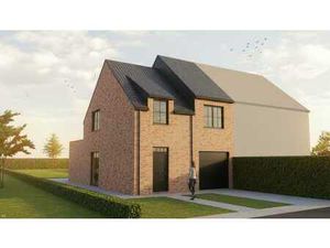 Nieuw te bouwen halfopen bebouwing te Destelbergen