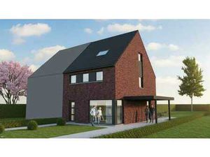 Nieuw te bouwen halfopen bebouwing te De Klinge