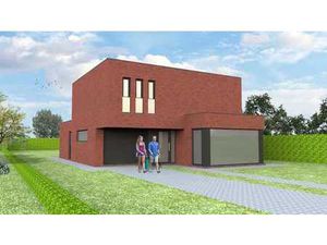 Nieuw te bouwen open bebouwing te Wortegem-Petegem