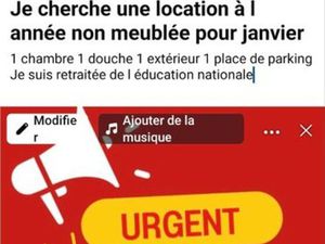 Cherche location à l année