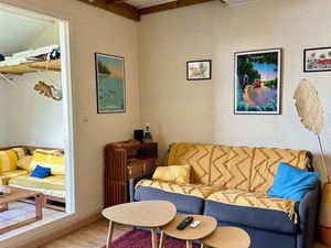 Duplex rénové 1 chambre + terrasse vue mer – proche plage