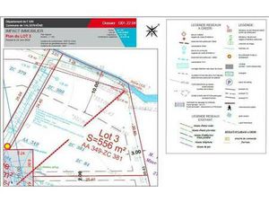 Terrain constructible viabilisé à vendre