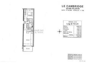 Location Appartement 2 pièces à Plérin (22190) : à louer 2 pièces / 39m² Plérin