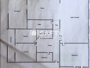 Appartement de 178 m² à Reconfigurer en 3 Lots