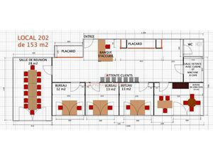 BUREAU 153 M2 - CLAIRA