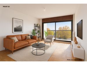 Marseille 13013  appartement 2 pièces avec balcon et cave 