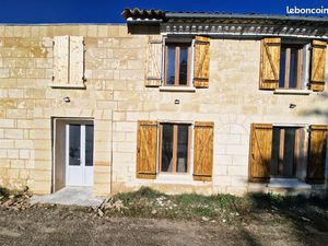 Maison en pierre entièrement rénovée - 85m2 - 3 Chambres - Saint-Quentin de Baron