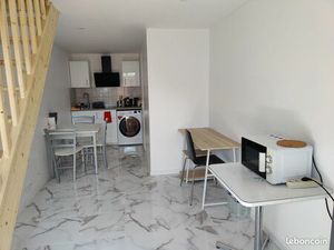 STUDIO DUPLEX MEUBLÉ 18m² + TERRASSE PRIVATIVE - Équipé  Calme  Internet Inclus