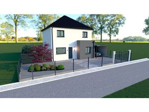 Vente maison neuve 7 pièces 104 m² à Bois-Bernard (62320)  310 280 €