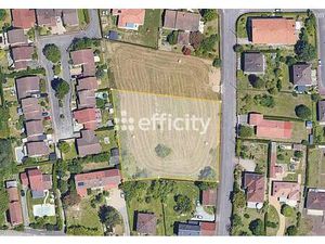 Terrain constructible viabilisé à vendre