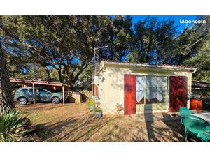 Cabanon magnifique en dur cadastré + terrain