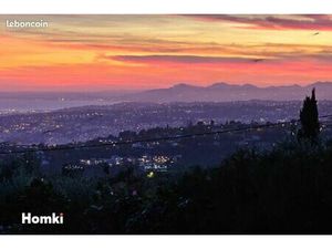 Terrain 1 600 m² Tourrette Levens