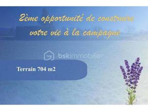 Terrain constructible viabilisé à vendre