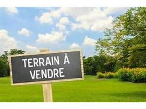 Terrain constructible viabilisé à vendre