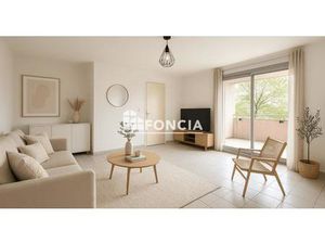 Agréable 2 pièces de 48m2 avec terrasse dans résidence sécurisée