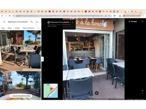 Loue un Local Commercial de Restaurant totalement équipé et extraction présente situé au 1