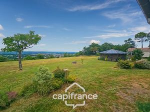 Maison familiale avec vue panoramique à Castelculier  6 chambres  235m² habitable  sous-so