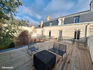 T2 Grande Terrasse hyper centre Chalonnes sur Loire