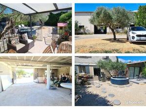 LOCATION – Maison en Campagne avec Dépendance Grand Entrepôt 200 m²