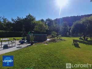 Duplex rénové 130 m² - Terrain 20 ares - Bord du Doubs avec plage privative