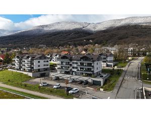 T3 récent avec terrasse vue Mont-Blanc Standing et parking