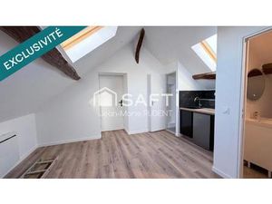 T1 sous les toits  charme absolu et poutres magnifiques