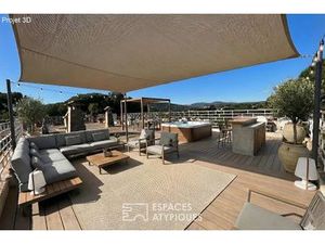 Appartement avec toit terrasse à réinventer