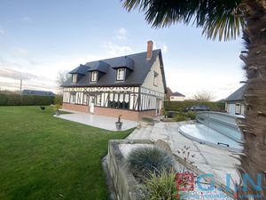 Pavillon normand traditionnel sur 1200m2 de terrain
