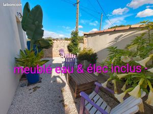 Appartement meublé avec patio