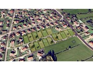 Terrain constructible viabilisé à vendre