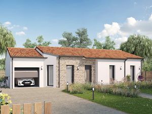 Vente maison neuve 4 pièces 88 m² à Availles-en-Châtellerault (86530)  199 119 €