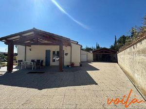 Ref: Essentiel - Limoux - Villa 3 chbres  terrasse couverte  auvent 45m2 + garage.