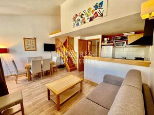 À Belle-Plagne  découvrez ce T2 duplex rare qui vous plonge au