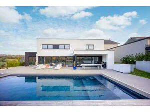 Villa contemporaine à Flémalle et terrain constructible