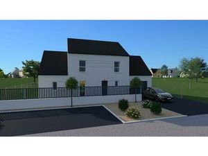 Terrain avec maison neuve à vendre
