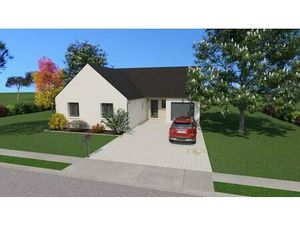 Terrain avec maison neuve à vendre