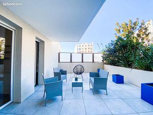 T2 meublé terrasse vallon des auffes