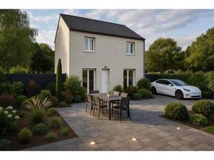 Terrain avec maison neuve à vendre