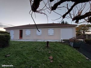 Maison plain pieds au calme proche centre bourg