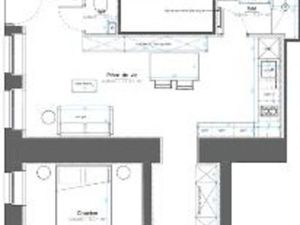 Appartement T2 entièrement refait à neuf