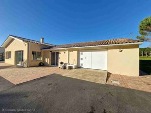 Maison de plain-pied avec 2 logements avec garages