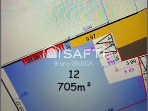 Vente terrain 705 m² à Quimperle (29300)  132 000 €