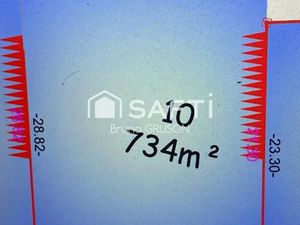 Vente terrain 734 m² à Quimperle (29300)  137 000 €