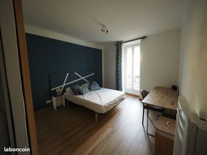 Grande chambre dans maison plein centre