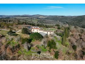 Domaine naturel de 42 ha clos avec ferme rénovée et gîte - Triangle Carcassonne  Limoux  B